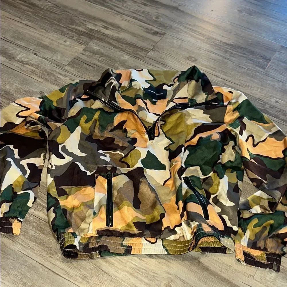 Jealous Tomato Kids Camouflage Puffer Jacket
